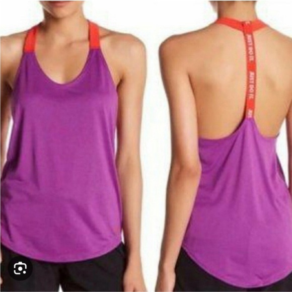 Nike Women's Vibrant Purple Tank Top - Picture 1 of 5